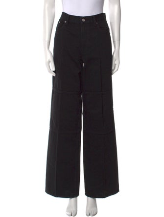Helmut Lang High-Rise Wide Leg Jeans
