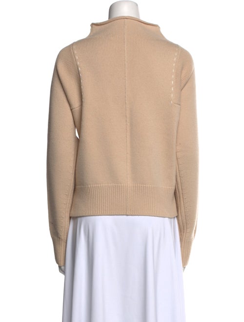 Helmut Lang Wool Mock Neck Sweater