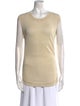 Helmut Lang Silk Scoop Neck Top