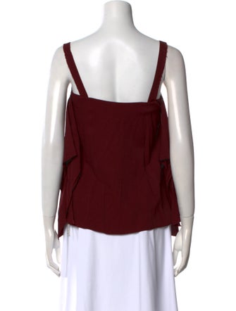 Helmut Lang Scoop Neck Sleeveless Top