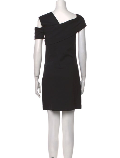 Helmut Lang Off-The-Shoulder Mini Dress