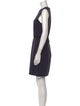 Helmut Lang Crew Neck Mini Dress