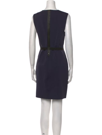 Helmut Lang Crew Neck Mini Dress