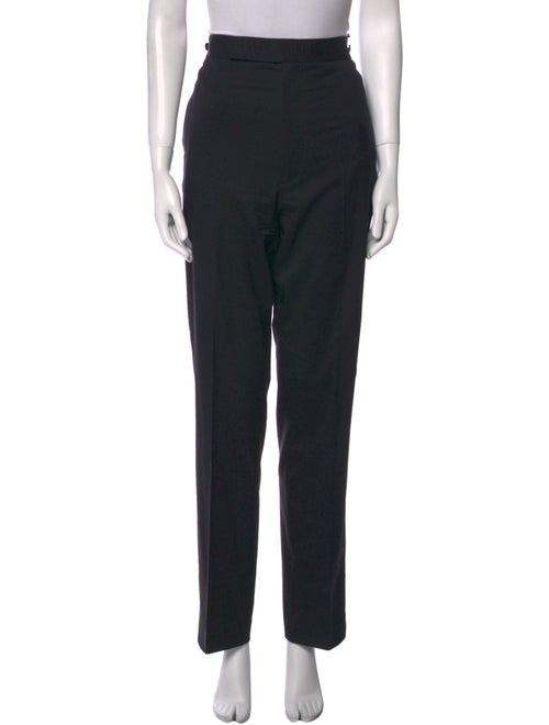 Helmut Lang Virgin Wool Straight Leg Pants