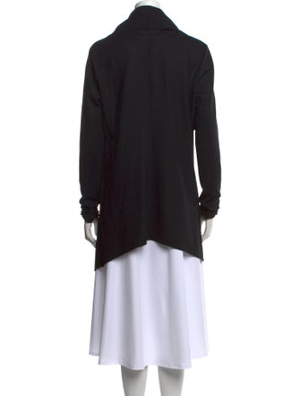 Helmut Lang Wool Open Front Sweater