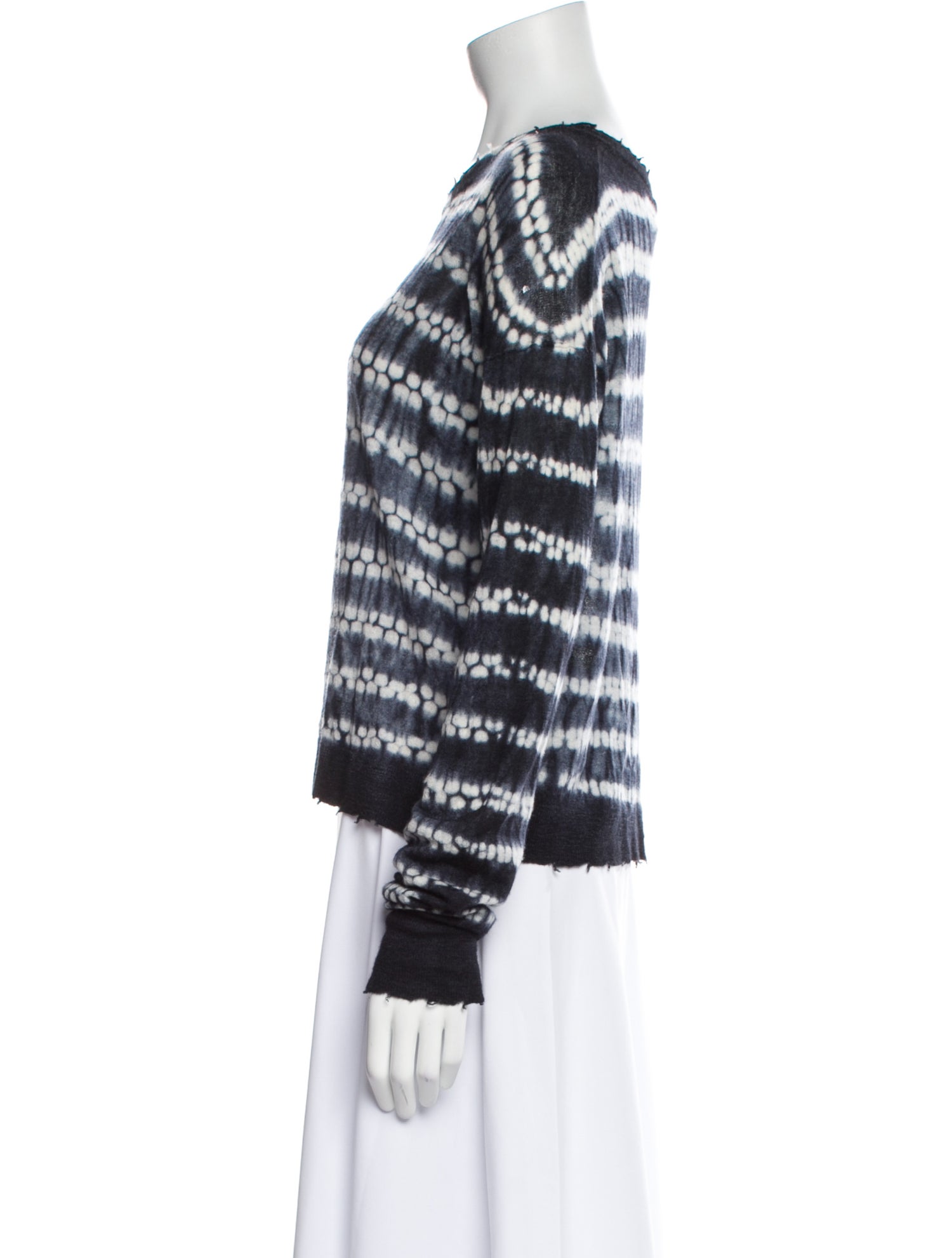 Helmut Lang Cashmere Striped Sweater