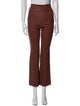 Helmut Lang Leather Straight Leg Pants