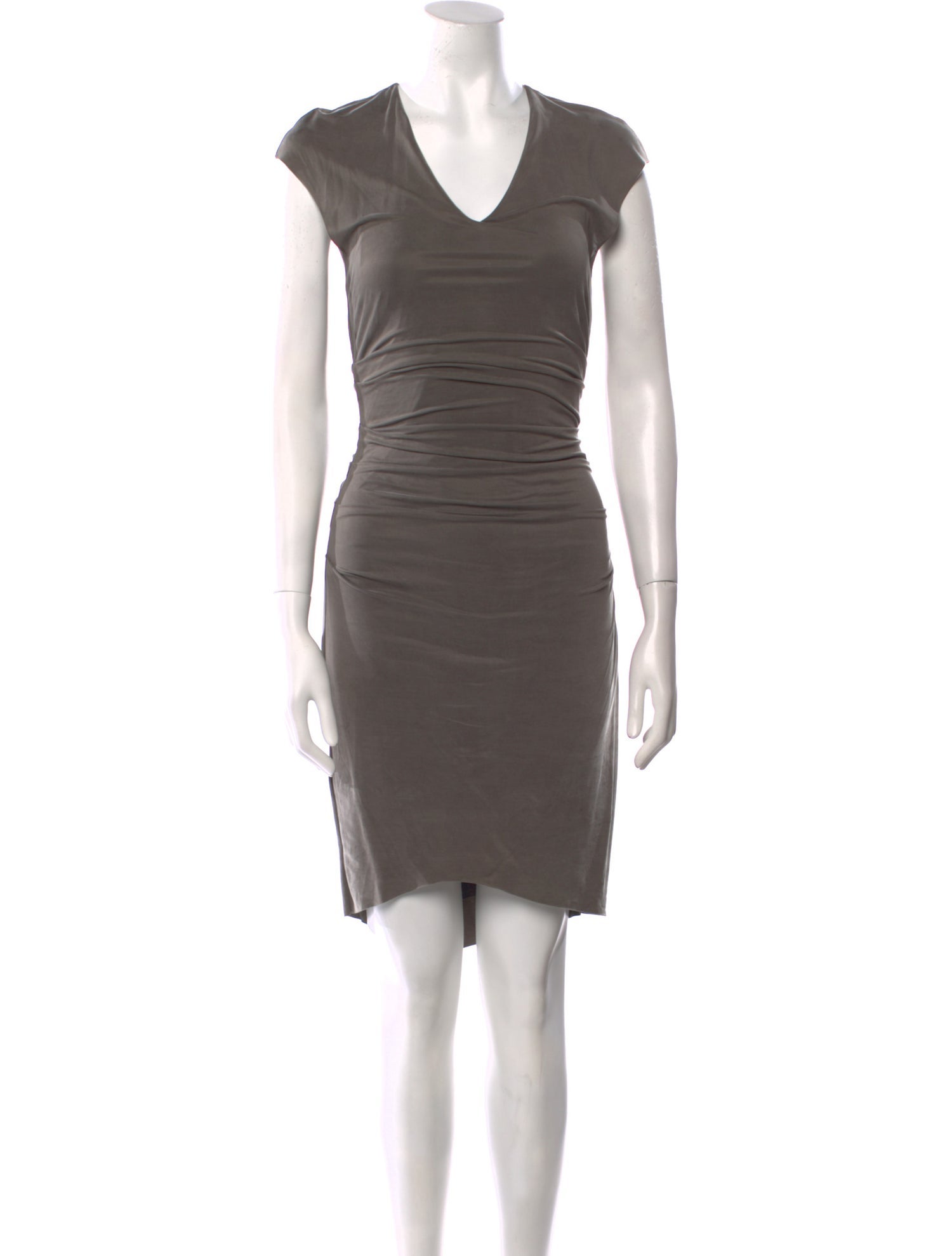 Helmut Lang V-Neck Mini Dress