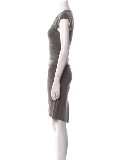 Helmut Lang V-Neck Mini Dress