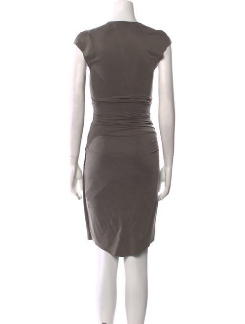 Helmut Lang V-Neck Mini Dress