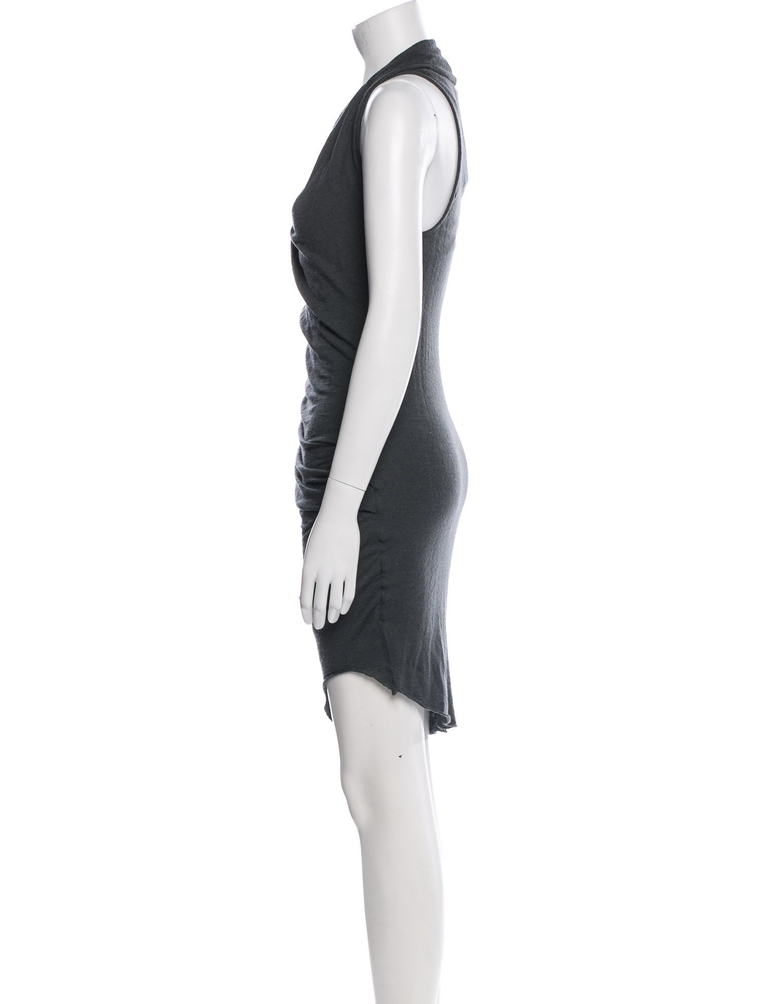 Helmut Lang Wool Knee-Length Dress
