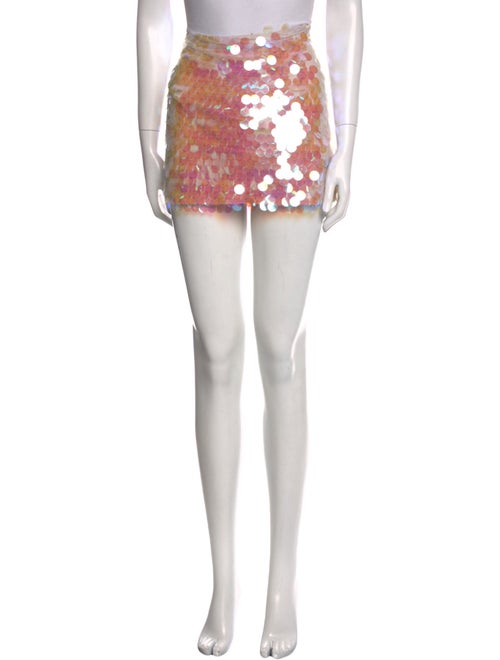 Helmut Lang Printed Mini Skirt