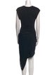 Helmut Lang V-Neck Midi Length Dress