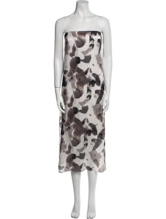 Helmut Lang Silk Mini Dress