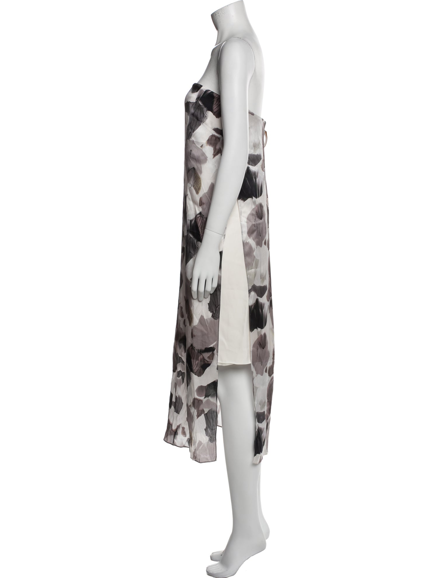 Helmut Lang Silk Mini Dress