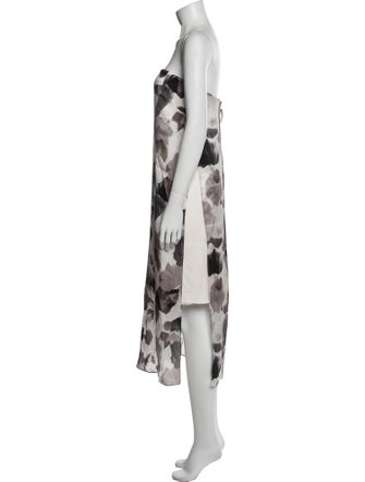 Helmut Lang Silk Mini Dress