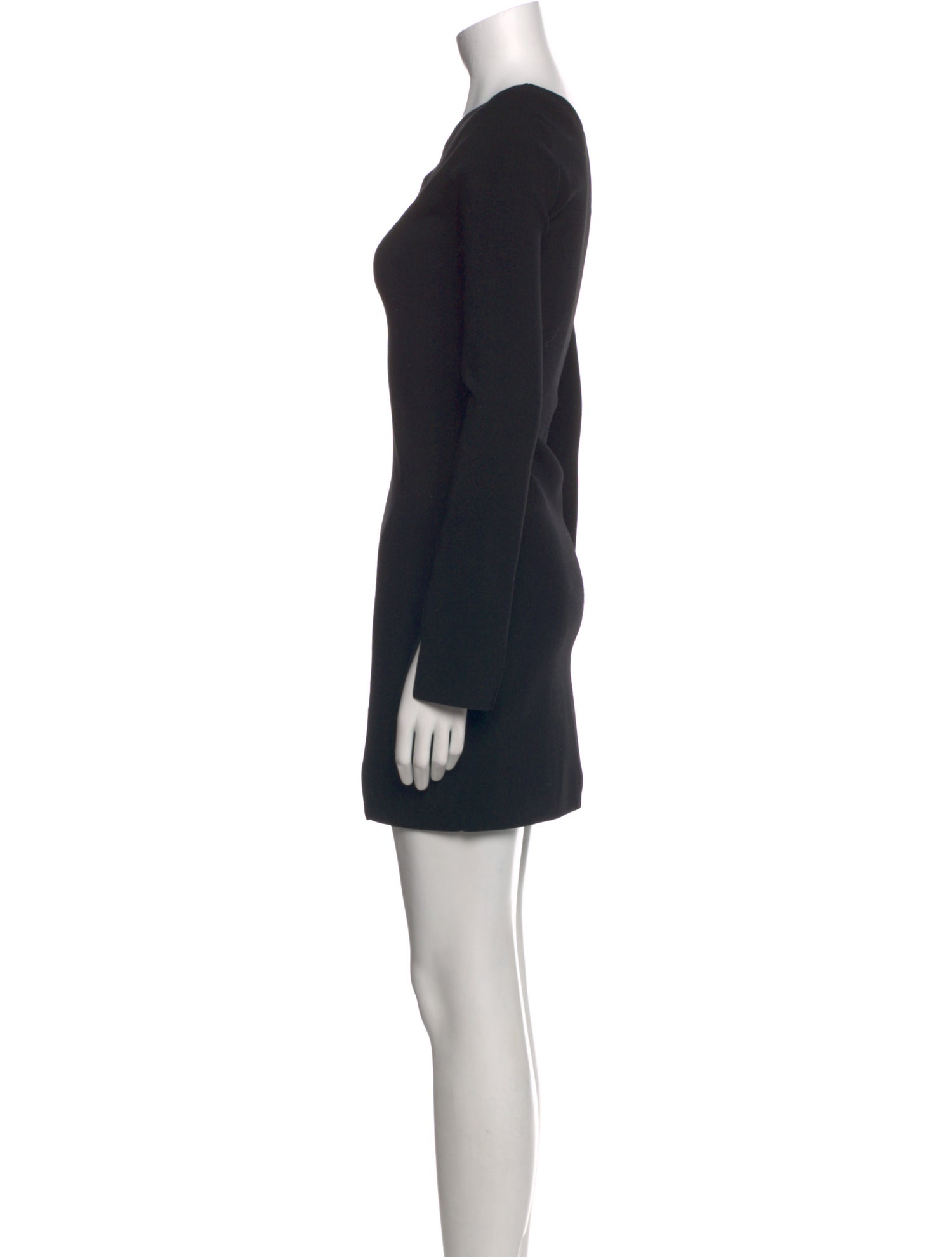 Helmut Lang V-Neck Mini Dress