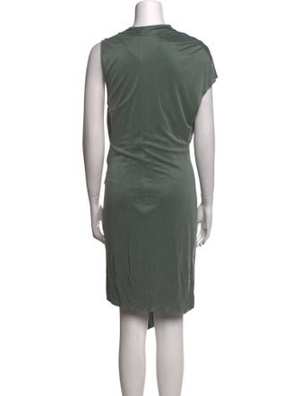 Helmut Lang V-Neck Midi Length Dress