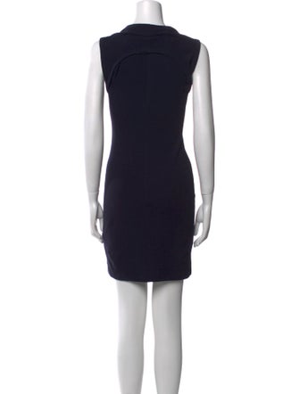 Helmut Lang Crew Neck Knee-Length Dress