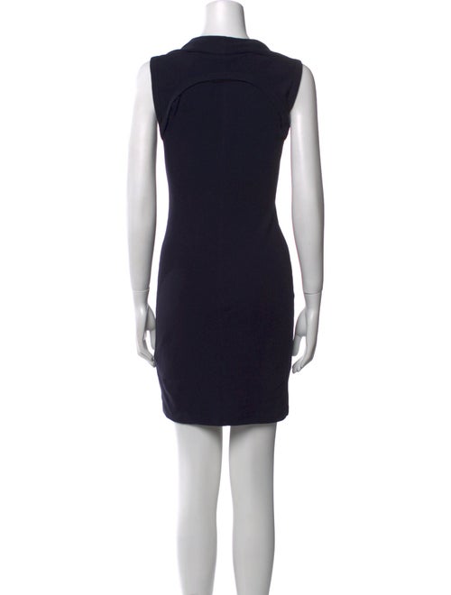 Helmut Lang Crew Neck Knee-Length Dress