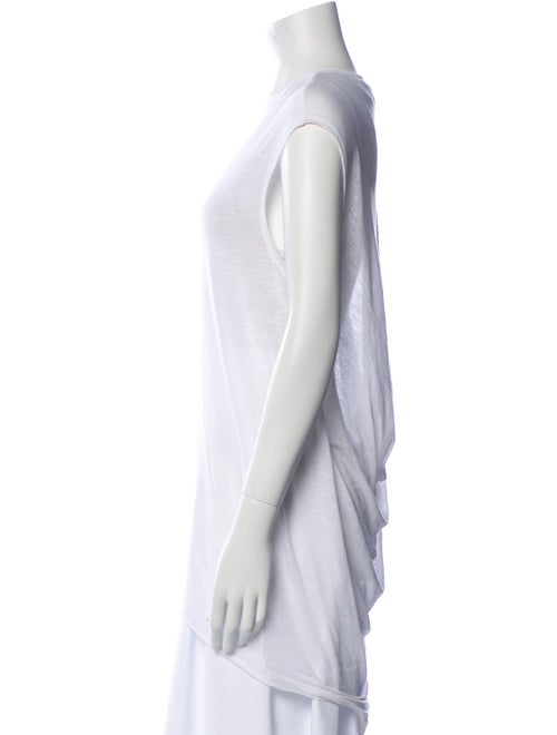 Helmut Lang Scoop Neck Sleeveless Top