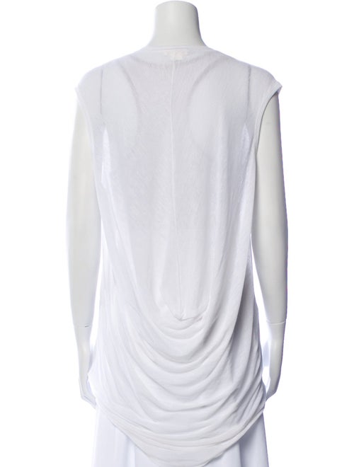 Helmut Lang Scoop Neck Sleeveless Top
