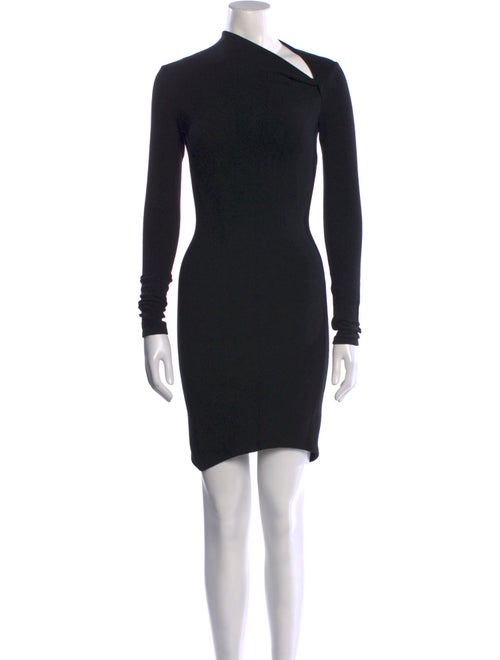 Helmut Lang Asymmetrical Mini Dress