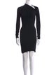 Helmut Lang Asymmetrical Mini Dress
