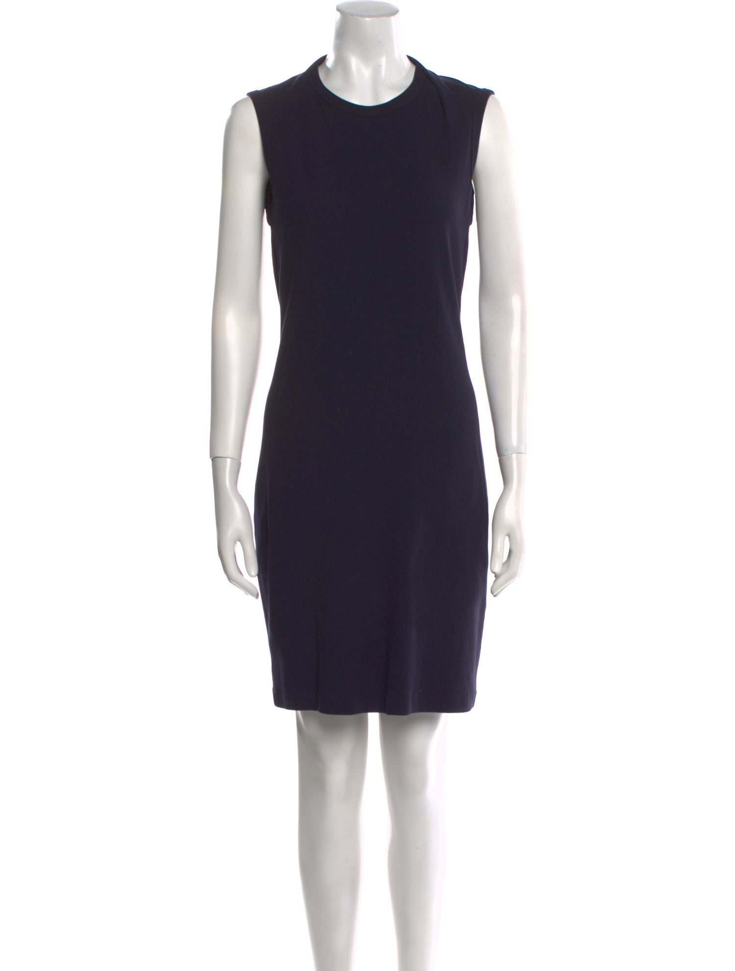 Helmut Lang Crew Neck Mini Dress