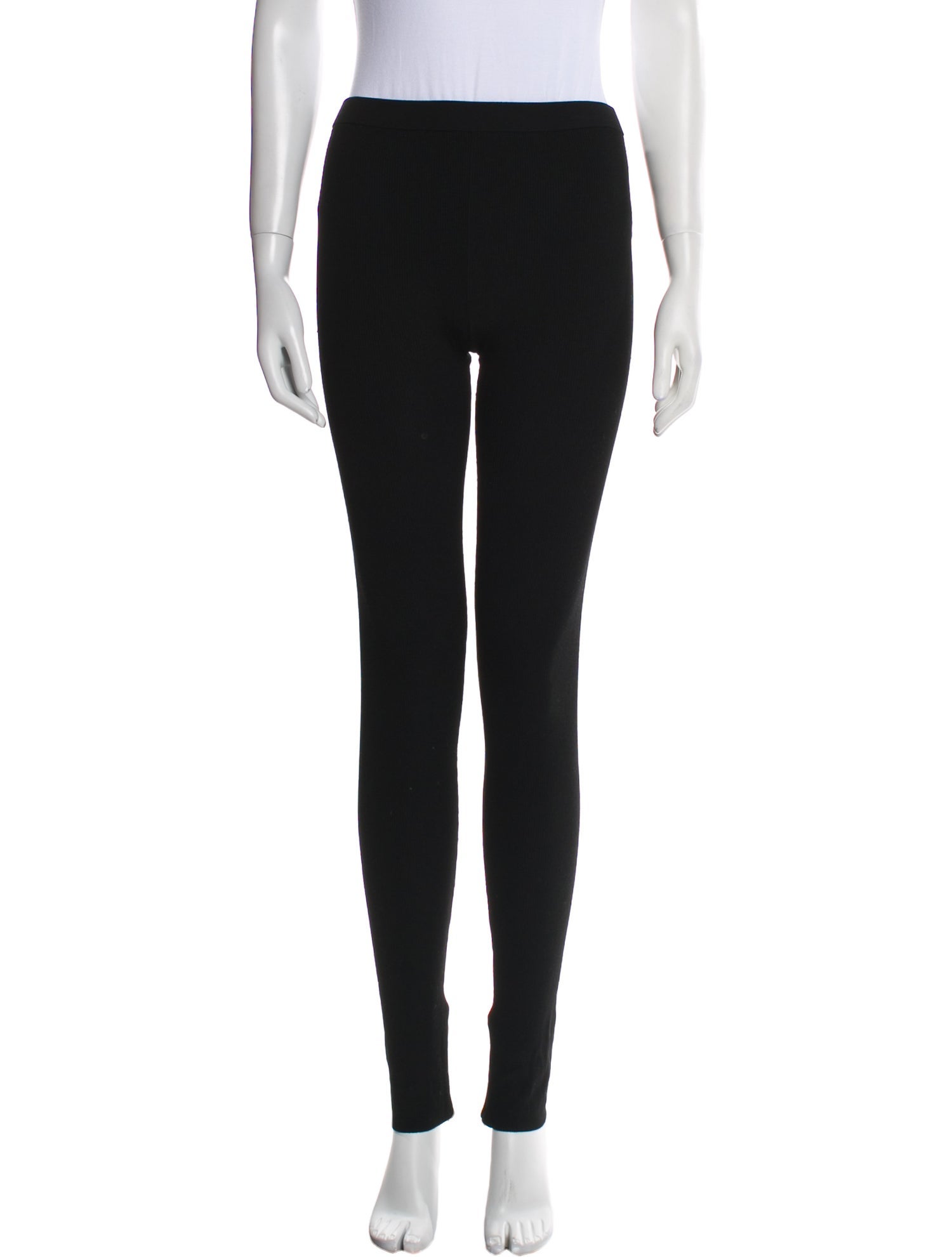 Helmut Lang Nylon Skinny Leg Pants