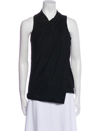 Helmut Lang Cowl Neck Sleeveless Top