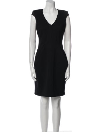 Helmut Lang Virgin Wool Mini Dress