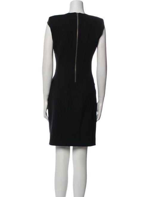 Helmut Lang Virgin Wool Mini Dress