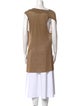 Helmut Lang Cowl Neck Sleeveless Tunic