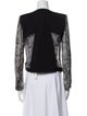 Helmut Lang Virgin Wool Printed Evening Jacket
