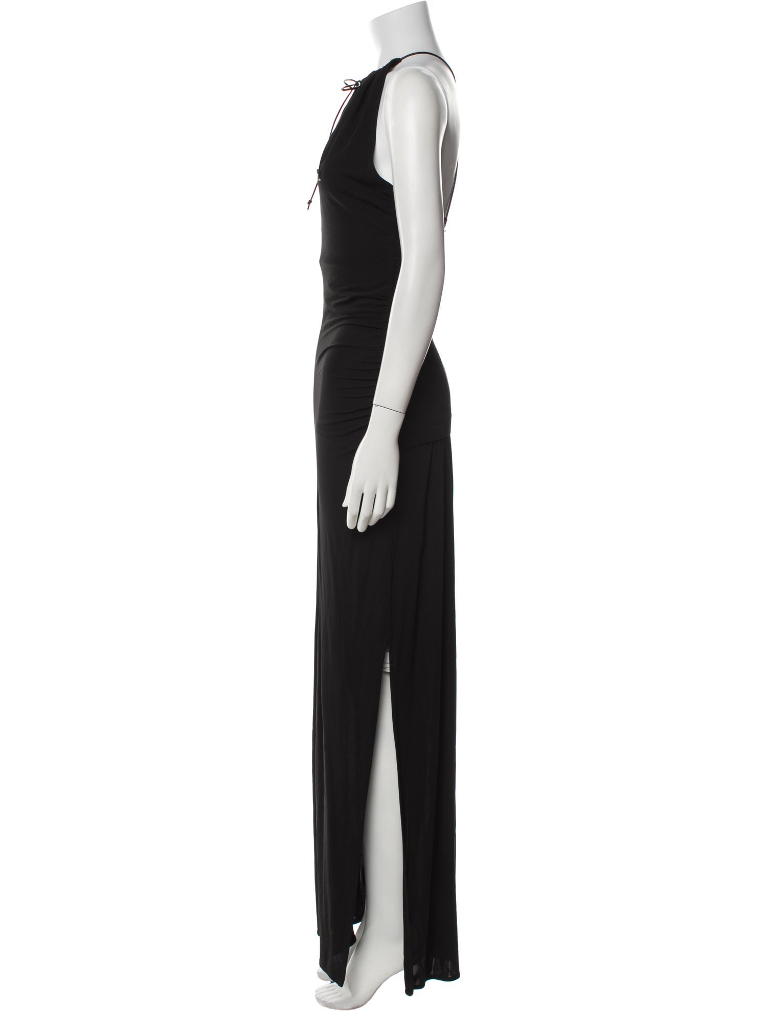 Helmut Lang Halterneck Long Dress
