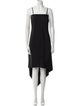 Helmut Lang Virgin Wool Long Dress
