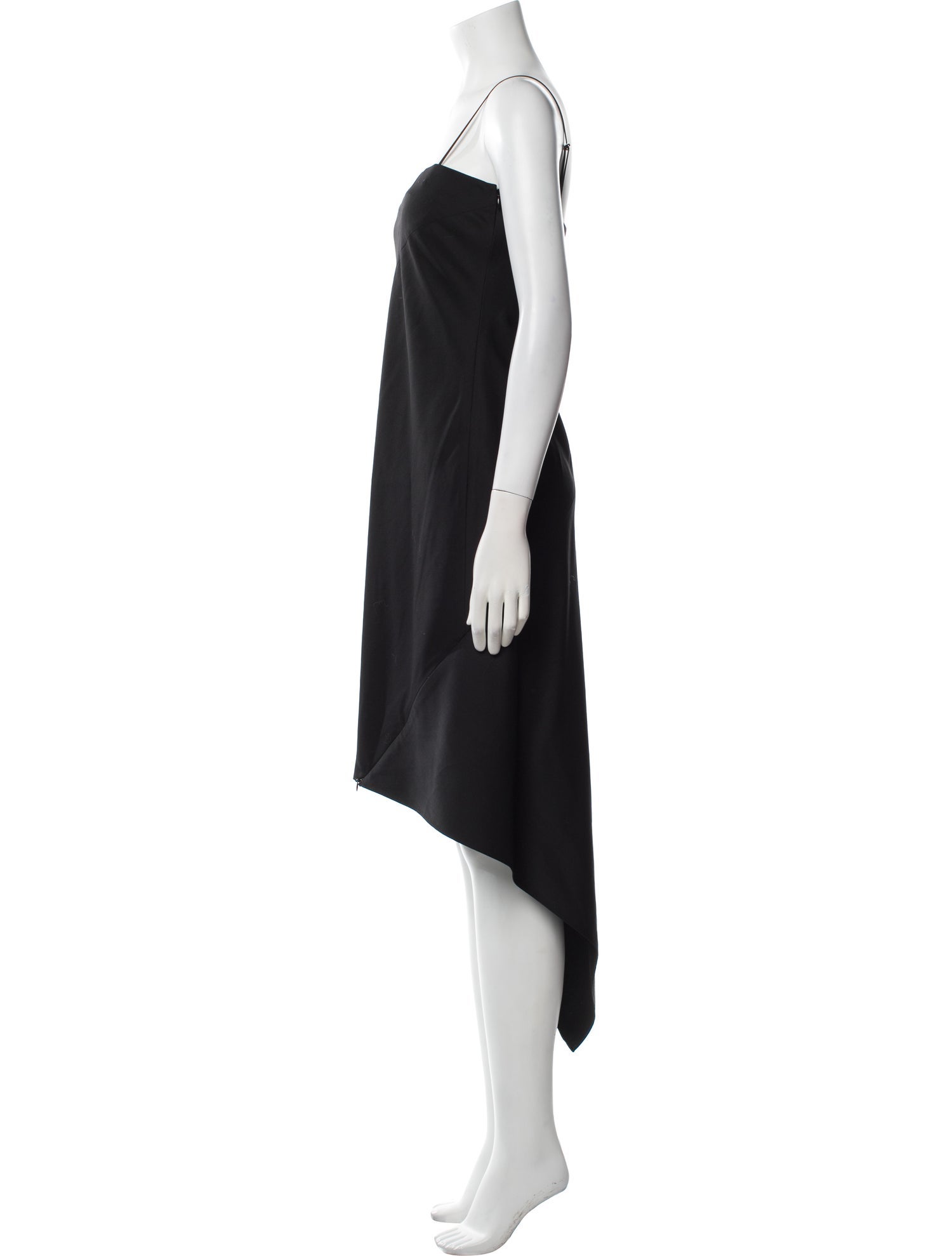 Helmut Lang Virgin Wool Long Dress