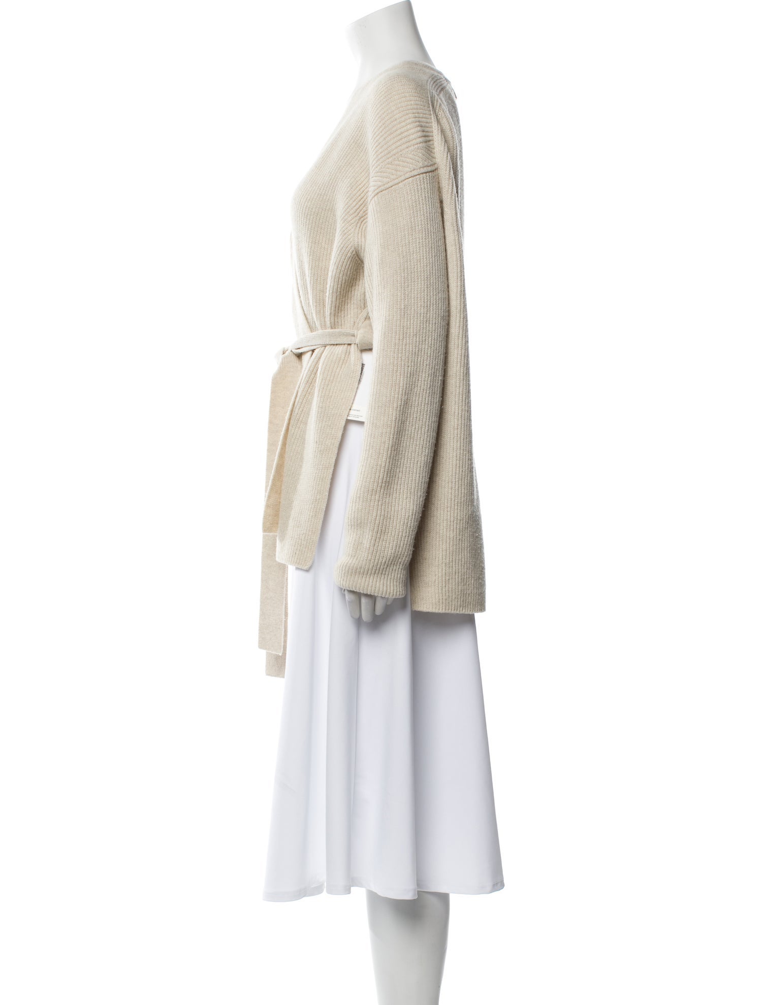 Helmut Lang Wool V-Neck Sweater