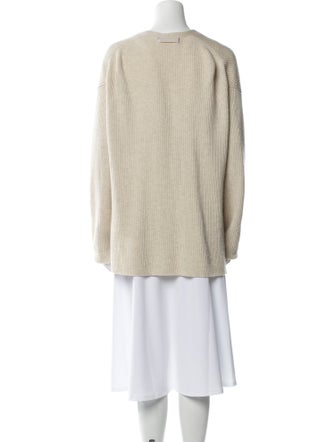 Helmut Lang Wool V-Neck Sweater