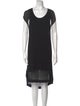 Helmut Lang Scoop Neck Mini Dress