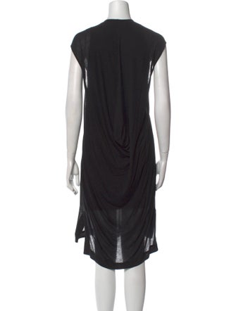 Helmut Lang Scoop Neck Mini Dress