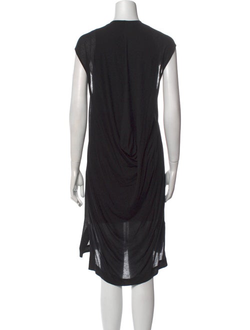 Helmut Lang Scoop Neck Mini Dress