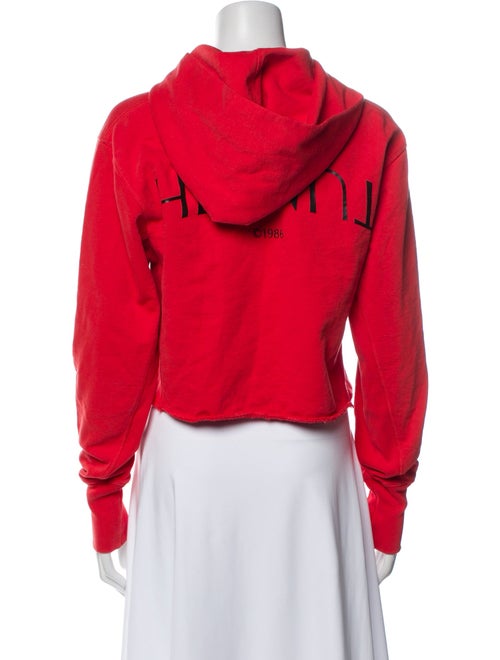 Helmut Lang Graphic Print Crew Neck Sweatshirt