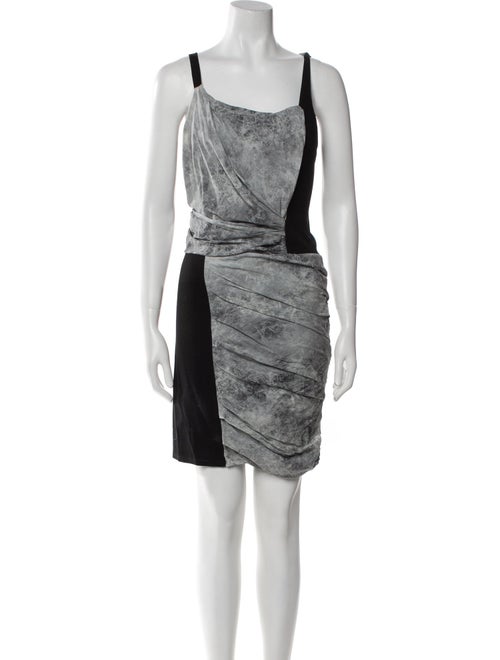 Helmut Lang Silk Mini Dress