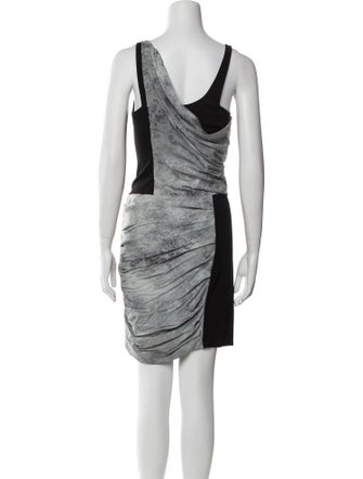 Helmut Lang Silk Mini Dress