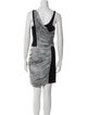 Helmut Lang Silk Mini Dress
