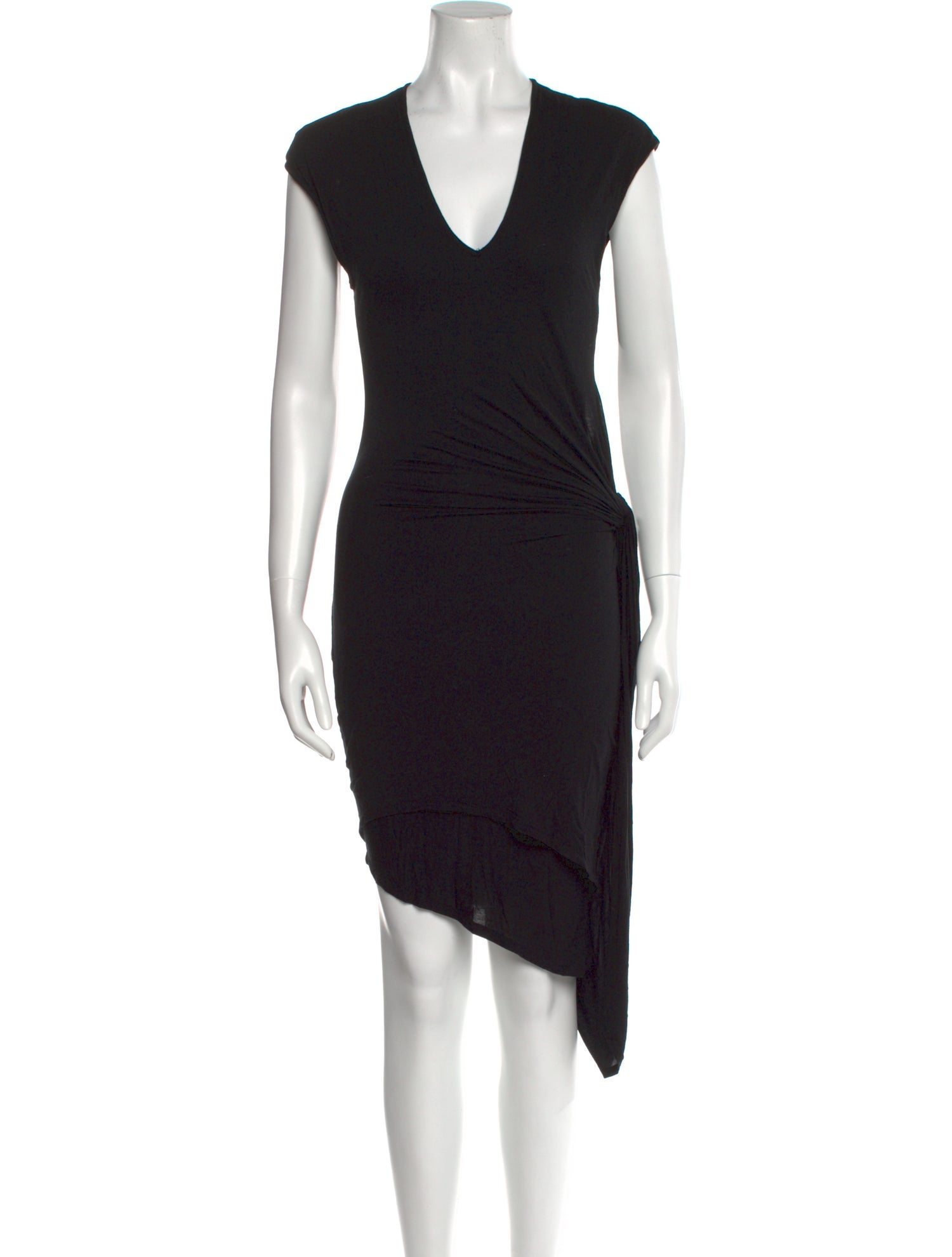 Helmut Lang V-Neck Mini Dress