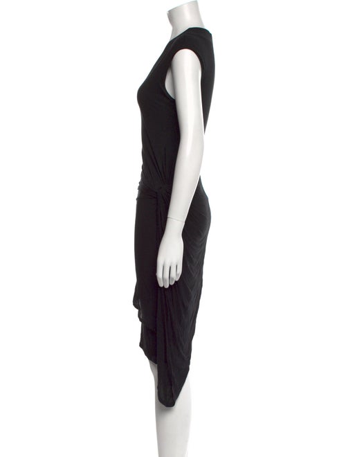 Helmut Lang V-Neck Mini Dress