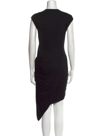 Helmut Lang V-Neck Mini Dress